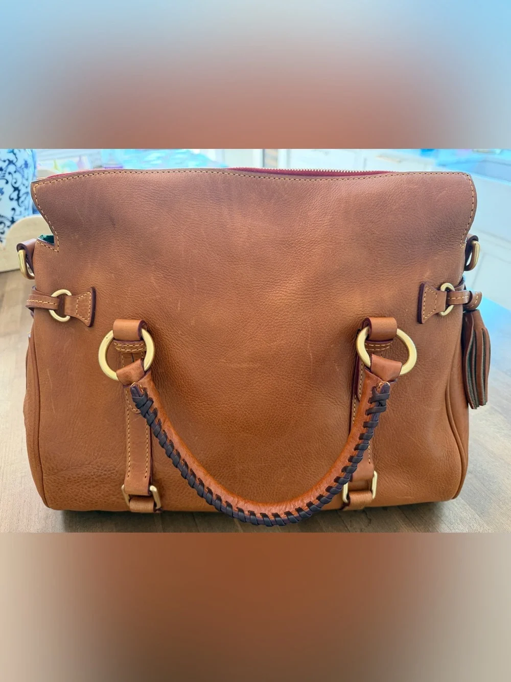 Dooney & Burke Florentine Satchel - Picture 4 of 15